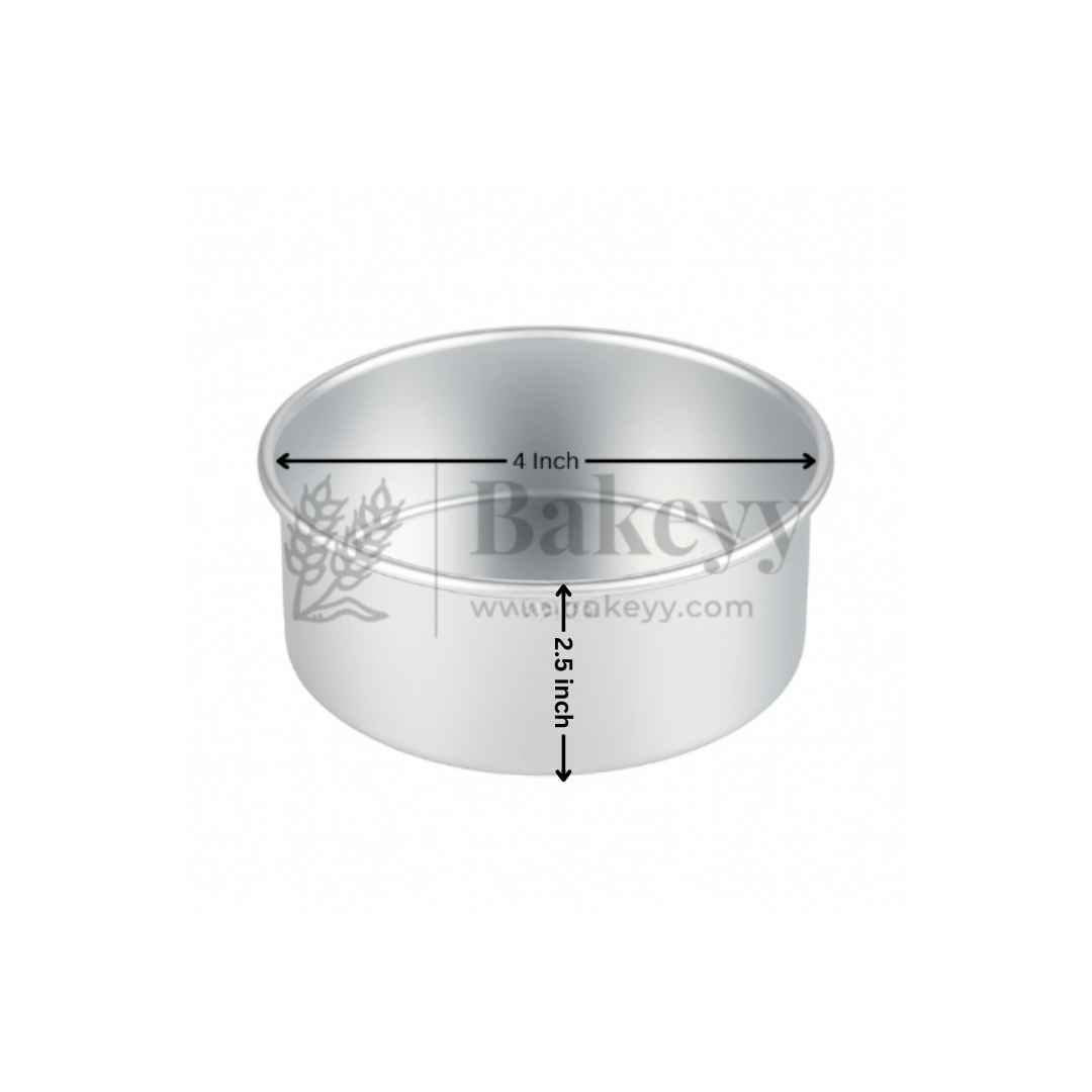 Aluminum Round Cake Pan | Perfect for Baking| Pack Of 1