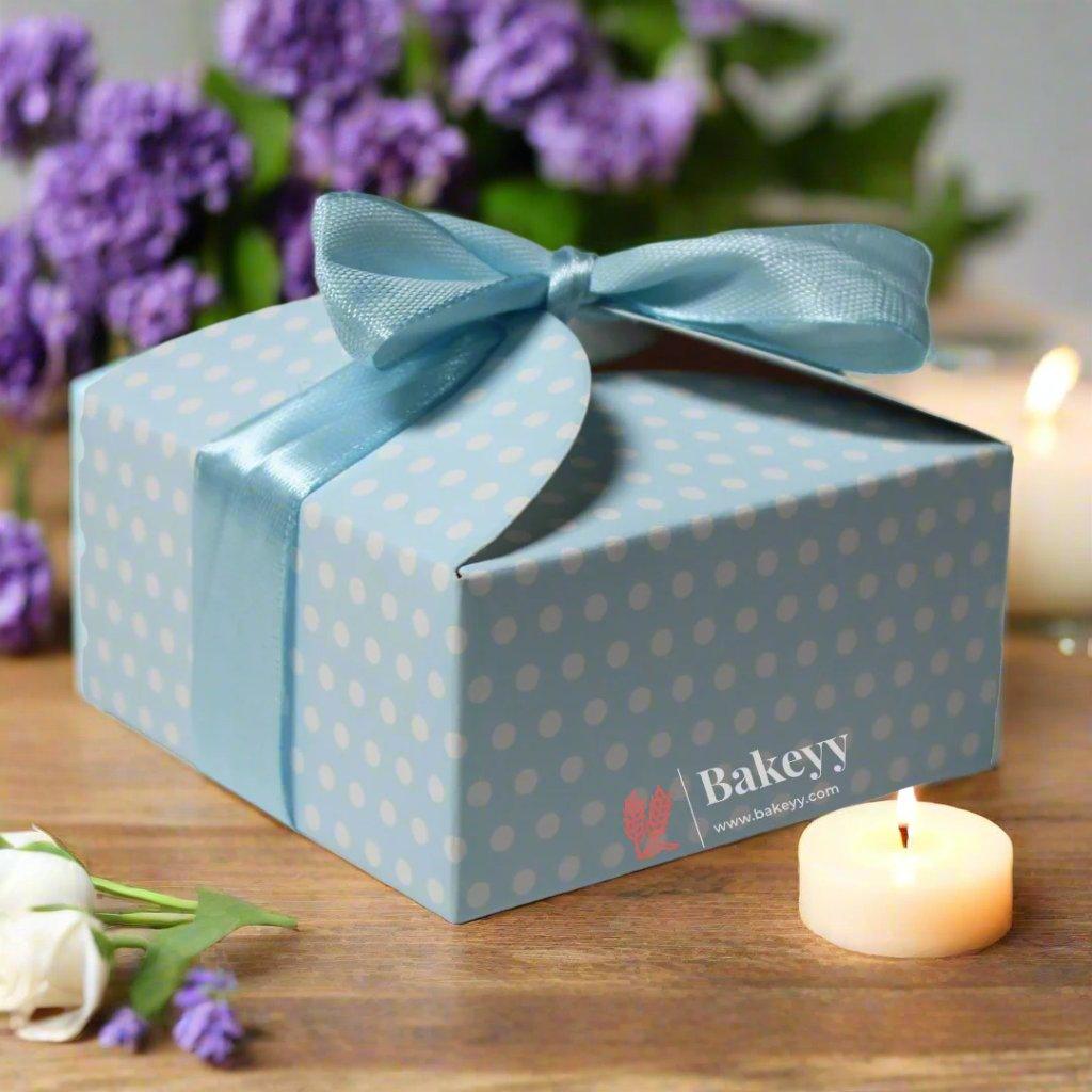 Gift Box | Pack Of 10 | Chocolate Packing Box | Return Gift Box | - Bakeyy.com - India - Gift Box | Pack Of 10 | Chocolate Packing Box | Return Gift Box | - Sky Blue