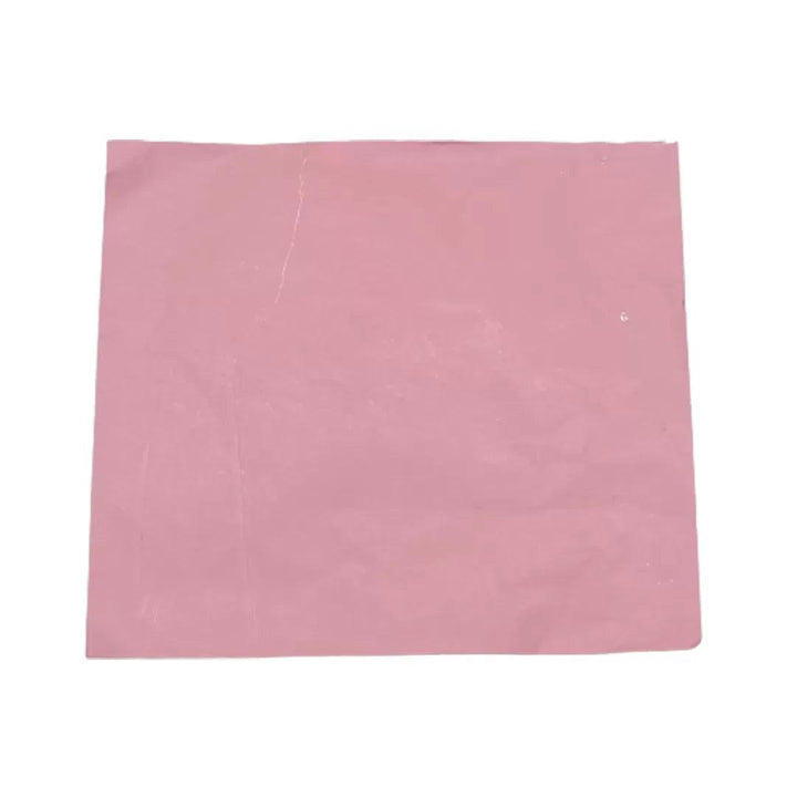 Aluminium Chocolate Wrappers | Baby Pink Colour | Pack Of 200 - Bakeyy.com
