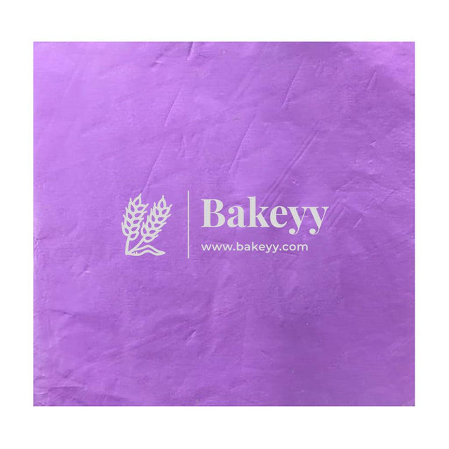 Aluminium Chocolate Wrappers | Baby Purple Colour | Pack Of 200 - Bakeyy.com - India - Aluminium Chocolate Wrappers | Baby Purple Colour | Pack Of 200 - Default Title