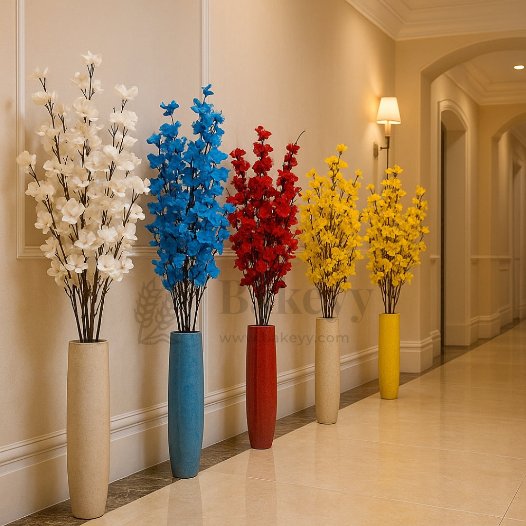 Artificial Blossom Stem – 56cm | Floral Stem for Home & Vase Decor  Bouquet | 1 Piece