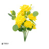 Artificial Bloomed Rose Flower Bouquet - 40cm | Elegant Faux Floral Bunch for Home Decor, Vase Styling & Events - Pack of 1