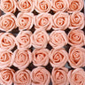Artificial Soap Rose Flowers | Realistic Rose Heads for Gift Boxes, Hampers & Decoration | Pack of 50 (Copy) - Bakeyy.com - India - Artificial Soap Rose Flowers | Realistic Rose Heads for Gift Boxes, Hampers & Decoration | Pack of 50 (Copy) - Peach 480.00