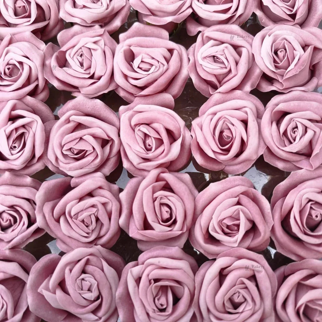 Artificial Soap Rose Flowers | Realistic Rose Heads for Gift Boxes, Hampers & Decoration | Pack of 50 (Copy) - Bakeyy.com - India - Artificial Soap Rose Flowers | Realistic Rose Heads for Gift Boxes, Hampers & Decoration | Pack of 50 (Copy) - Pink 1 480.00