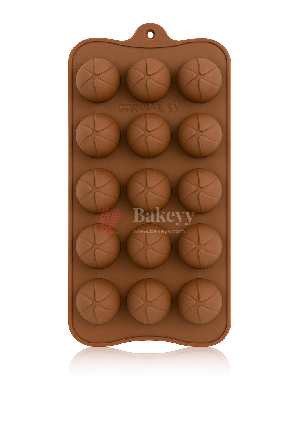 15-Cavity | Round BALL Shape | Silicone Chocolate & Candy Mould