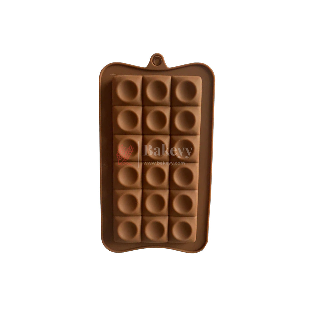 18-Cavity | Round BALL Shape | Silicone Chocolate & Candy Mould