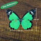 10 Pcs Butterfly Decoration Topper | 3D Butterfly Party Decorations - Bakeyy.com - India - 10 Pcs Butterfly Decoration Topper | 3D Butterfly Party Decorations - Design 1 Purple