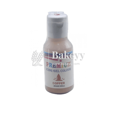 Bake Haven Food Gel Colour | Copper | 20g - Bakeyy.com - India - Bake Haven Food Gel Colour | Copper | 20g - Default Title