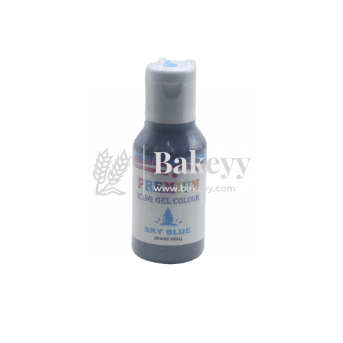 Bake Haven Food Gel Colour | Sky Blue | 20g - Bakeyy.com - India - Bake Haven Food Gel Colour | Sky Blue | 20g - Default Title