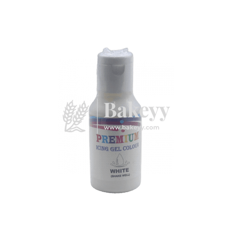 Bake Haven Food Gel Colour | White | 20g - Bakeyy.com - India - Bake Haven Food Gel Colour | White | 20g - Default Title