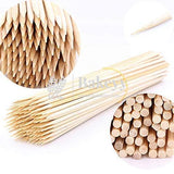 Bamboo Skewers 12 Inch | Pack Of 45 | Wood Skewer | Wooden Stick | 5mm - Bakeyy.com - India - Bamboo Skewers 12 Inch | Pack Of 45 | Wood Skewer | Wooden Stick | 5mm - Default Title