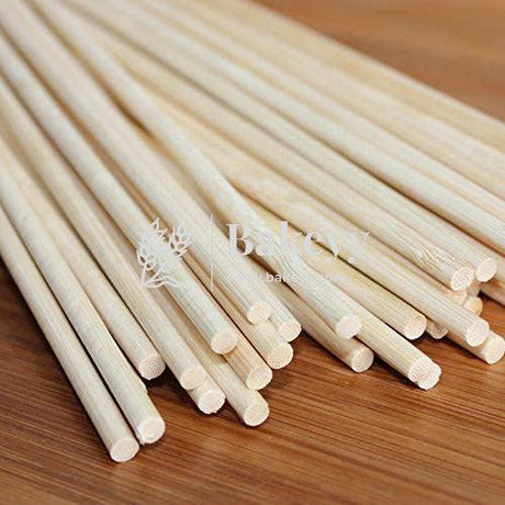 Bamboo Skewers 12 Inch | Pack Of 45 | Wood Skewer | Wooden Stick | 5mm - Bakeyy.com - India - Bamboo Skewers 12 Inch | Pack Of 45 | Wood Skewer | Wooden Stick | 5mm - Default Title