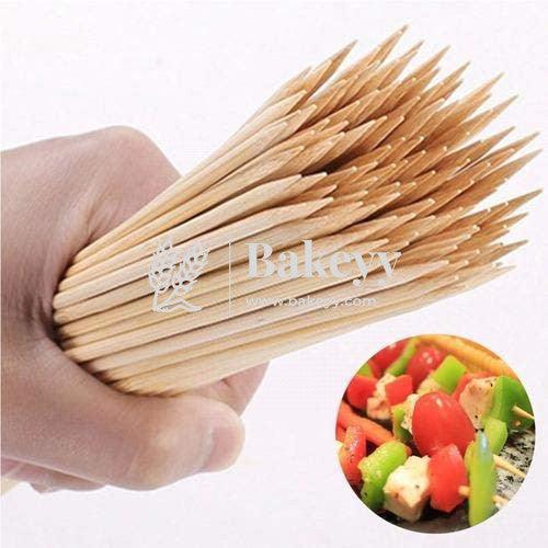 Bamboo Skewers 12 Inch | Pack Of 45 | Wood Skewer | Wooden Stick | 5mm - Bakeyy.com - India - Bamboo Skewers 12 Inch | Pack Of 45 | Wood Skewer | Wooden Stick | 5mm - Default Title