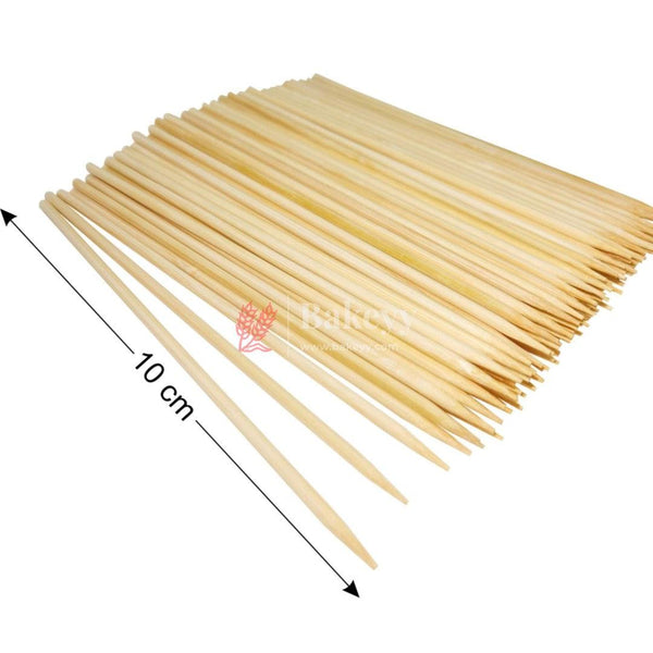Bamboo Skewers | Pack of 70 | Wood Skewer | Wooden Stick | 2mm - Bakeyy.com