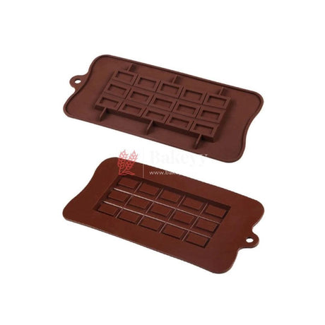 Bar Shape Silicone Design Chocolate Bar Mould - Bakeyy.com - India - Bar Shape Silicone Design Chocolate Bar Mould - Default Title