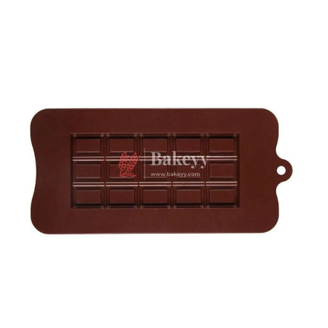 Bar Shape Silicone Design Chocolate Bar Mould - Bakeyy.com - India - Bar Shape Silicone Design Chocolate Bar Mould - Default Title