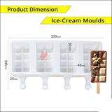 Bar Shape Silicone Popsicle Mould | Cakesicle Mould - Bakeyy.com - India - Bar Shape Silicone Popsicle Mould | Cakesicle Mould - Default Title