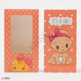 It’s a Girl Baby Shower Chocolate Bar Box | Chocolate Box | Gender reveal packaging | Baby shower  | Pack of 10 | 14cm x 7cm x 1cm