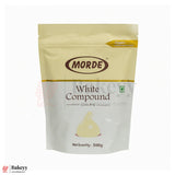 Morde White Compound Chips 500g – Smooth & Creamy Baking Chips for Cakes, Muffins, Desserts & Decoration