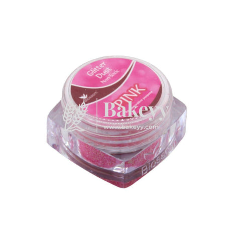 BLOSSOM Glitter dust, Non_Toxic Matte Finish Colour - Pink, 4 gm - Bakeyy.com - India - BLOSSOM Glitter dust, Non_Toxic Matte Finish Colour - Pink, 4 gm - Default Title