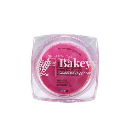 BLOSSOM Glitter dust, Non_Toxic Matte Finish Colour - Pink, 4 gm - Bakeyy.com - India - BLOSSOM Glitter dust, Non_Toxic Matte Finish Colour - Pink, 4 gm - Default Title