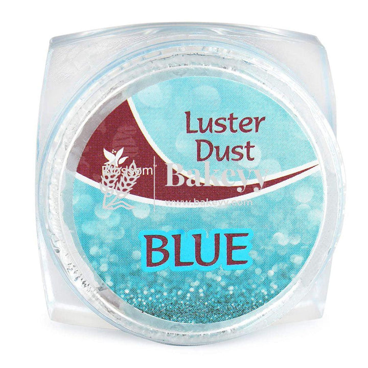 BLOSSOM Luster dust, Matte Finish Colour - Blue, 4 gm - Bakeyy.com