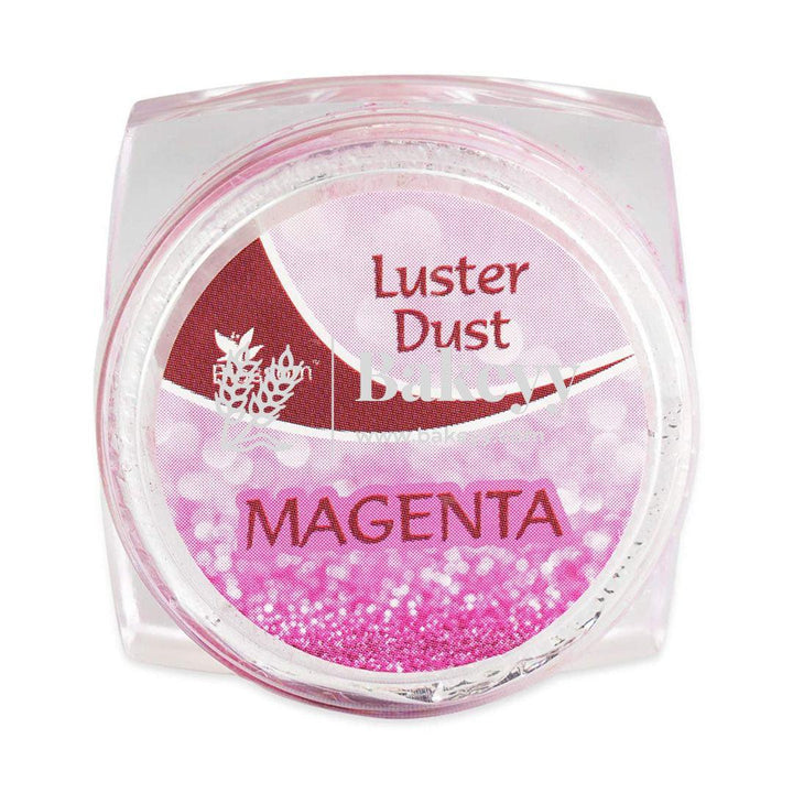 BLOSSOM Luster dust, Matte Finish Colour - Magenta, 4 gm - Bakeyy.com