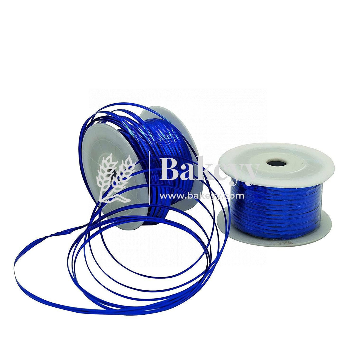 Blue Aluminium Twist Ties | Twister Roll Blue 100 Yards | Twister For Chocolate Packaging - Bakeyy.com - India - Blue Aluminium Twist Ties | Twister Roll Blue 100 Yards | Twister For Chocolate Packaging - Default Title