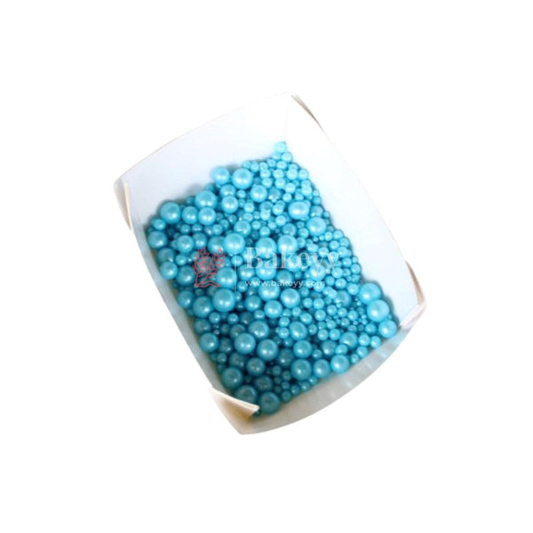 Blue Color Mixed Size Sprinklers | 100g - Bakeyy.com