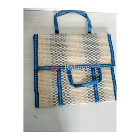 Blue Wooden baskets, handmade wicker basket - Bakeyy.com - India - Blue Wooden baskets, handmade wicker basket - Default Title