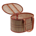 brown-ovel-wooden-baskets-handmade-wicker-basket-bakeyy-com-1 - Bakeyy.com