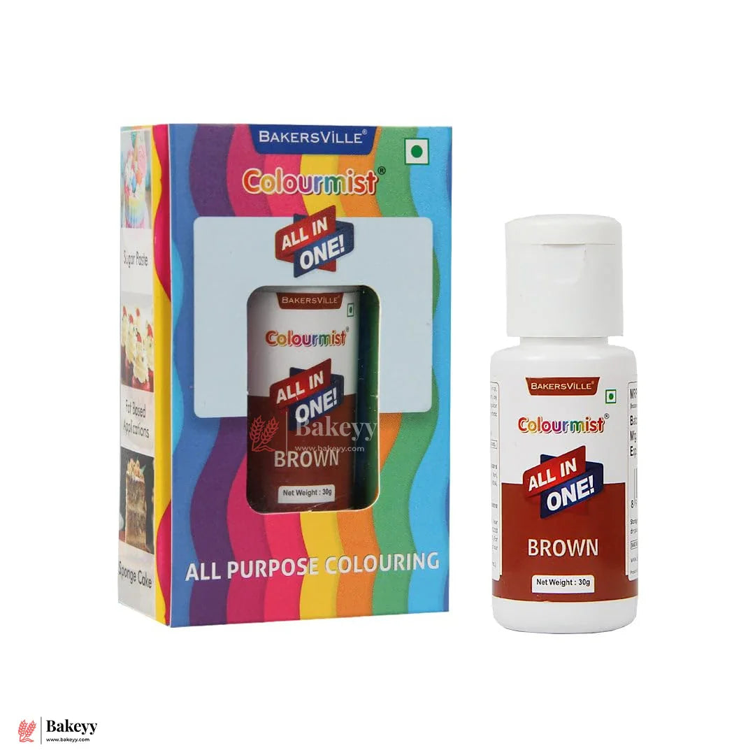 Colourmist Brown | All-in-One Edible Food Colour - 30ml