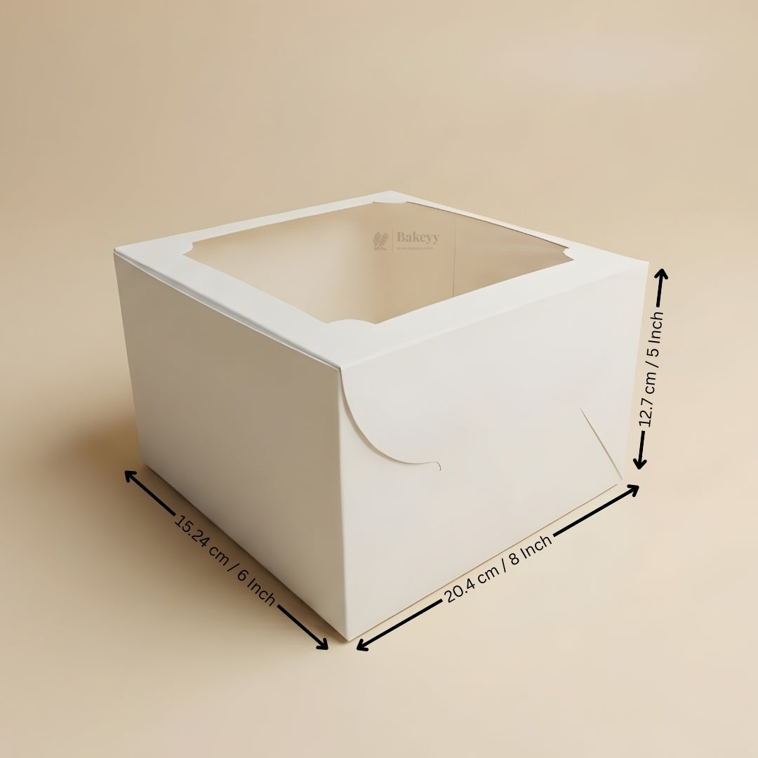 Christmas Cake Box | Perfect for Cake & Treats | Pack of 25