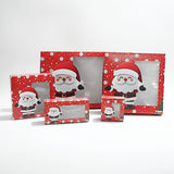 Premium Christmas Brownie Gift Box | Red Santa Christmas Theme | Pack of 25