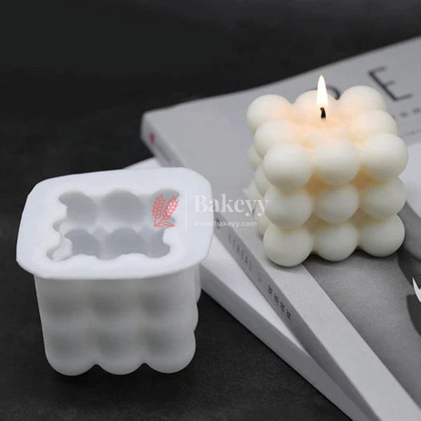 Bubble Silicone Candle Mold | DIY Candle Making Mold Handmade | Soap Decorations - Bakeyy.com