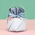 Bucket-shaped Portable PU Leather Gift Bag Bouquet Packaging Waterproof Flower Arrangement Birthday Wedding Holiday Party Florist Supplies | Pack of 10 - Bakeyy.com - India - Bucket-shaped Portable PU Leather Gift Bag Bouquet Packaging Waterproof Flower Arrangement Birthday Wedding Holiday Party Florist Supplies | Pack of 10 - Blue