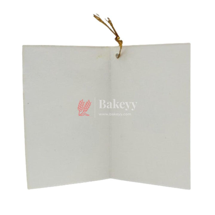 Butterfly Tags | Eco-Friendly | Tags with Golden Thread - Bakeyy.com