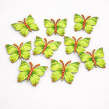 Mystic Butterfly Cake Toppers with Golden Lining | Elegant Wing Design | Multiple Colors Available | Pack of 1