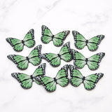 Monarch-Style Butterfly Cake Toppers | Bold Black-Edged Wing Design | Multiple Color Options Available | Pack of 1