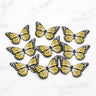 Monarch-Style Butterfly Cake Toppers | Bold Black-Edged Wing Design | Multiple Color Options Available | Pack of 1