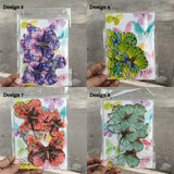 Glitter-Core Butterfly Cake Toppers | Shimmered Body with Fine Line Wing Design | Multiple Print Options Available | Pack of 1