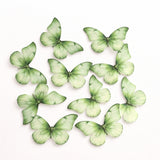 Leaf-Vein Butterfly Cake Toppers | Nature-Inspired Gradient Wing Design | Multiple Color Options Available | Pack of 1