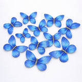 Glitter-Core Butterfly Cake Toppers | Shimmered Body with Fine Line Wing Design | Multiple Print Options Available | Pack of 1