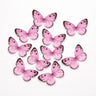 Watercolour-Blend Butterfly Cake Toppers | Soft Gradient Wings with Speckled Tips | Multiple Color Options Available | Pack of 1
