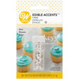 Wilton Edible Accents | Silver Stars | Edible Glitter - Bakeyy.com - India - Wilton Edible Accents | Silver Stars | Edible Glitter - Default Title