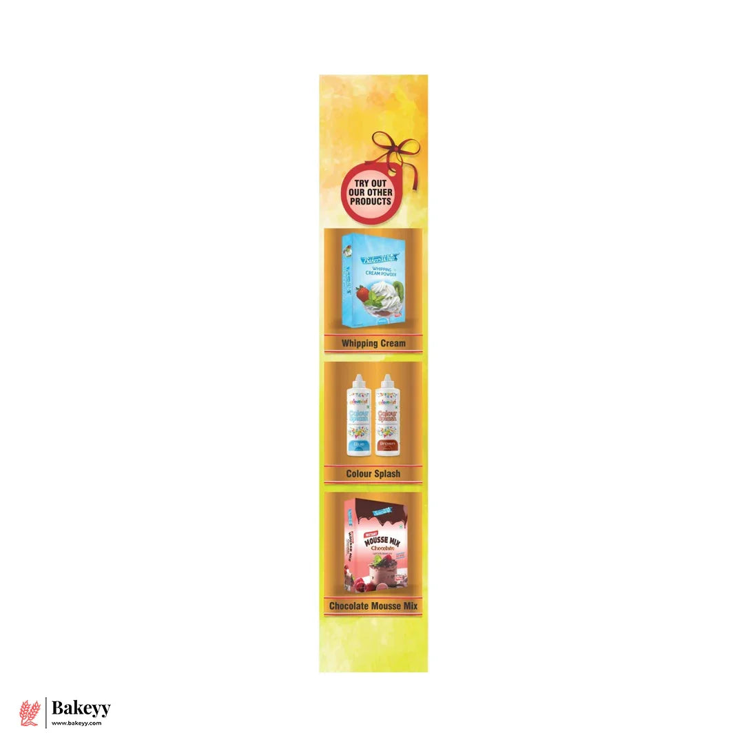 BakersWhip Royal Icing Mix – 100% Veg | Ready-to-Use Icing Powder - 450grams