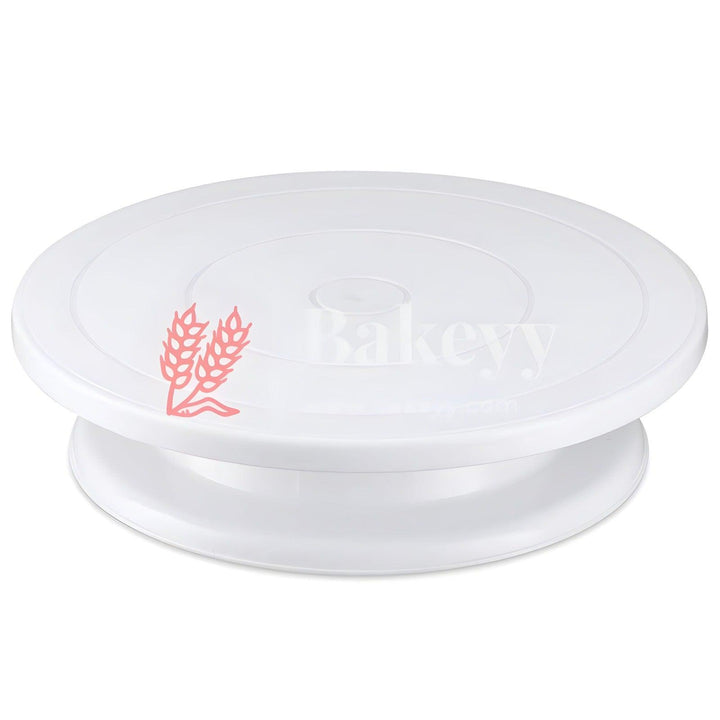 Plastic Turn Table (11 Inch) - Bakeyy.com - India - Plastic Turn Table (11 Inch) - Default Title