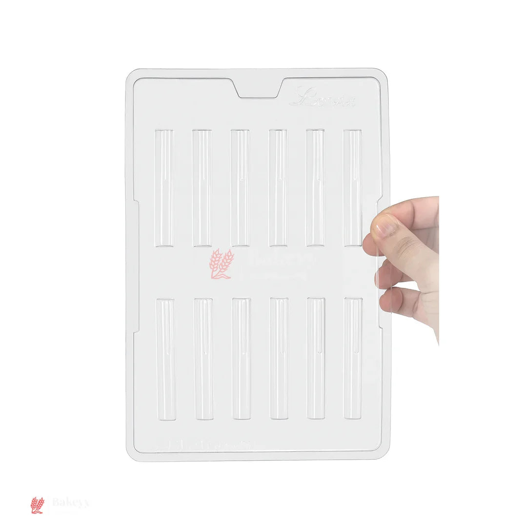 Mould 516-  Cacao Pen Shape Design Mould | Baking Accessories | Plastic Chocolate Mould | Party Favor Mould | Pack of 1