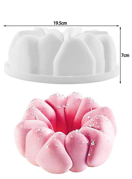 Cake Decor 3D Round Stone Shape Cake Molds Entremet Cake Mould Mousse Mold - Bakeyy.com - India - Cake Decor 3D Round Stone Shape Cake Molds Entremet Cake Mould Mousse Mold - Default Title