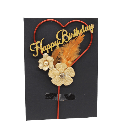 Cake Topper Happy Birthday - Bakeyy.com - India - Cake Topper Happy Birthday - Default Title